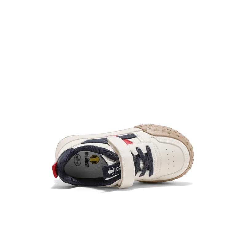 BIG WASP Slip Resistant Anti Kick Cushioning Abrasion Resistant Low Top Kids' Skateboarding Shoes Kids'-52
