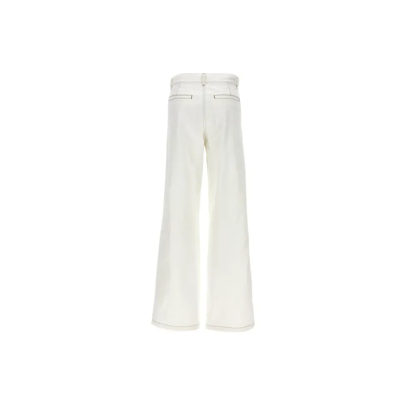DRIES VAN NOTEN Wide Leg Paxy Pants-1