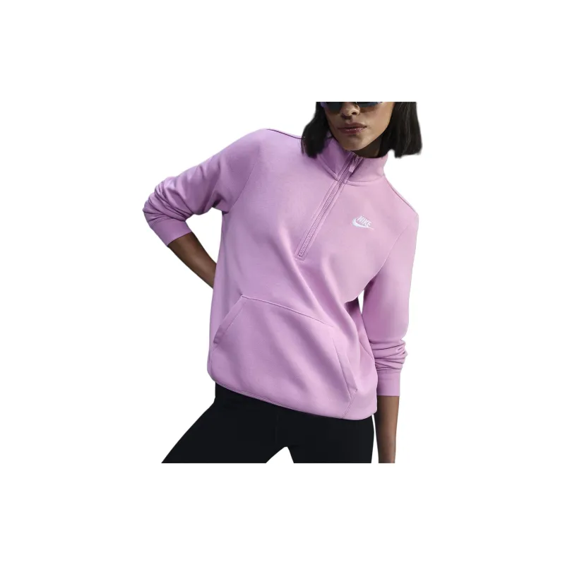 Nike Sportswear Club FW24 Fleece Sweatshirt Women's Beyond Pink/White-3