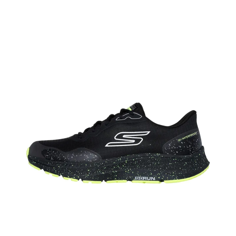 Skechers Go Run Consistent 2.0 Shock Absorbers With Slip Resistant Features Low Top Running Shoes Men's Black-0