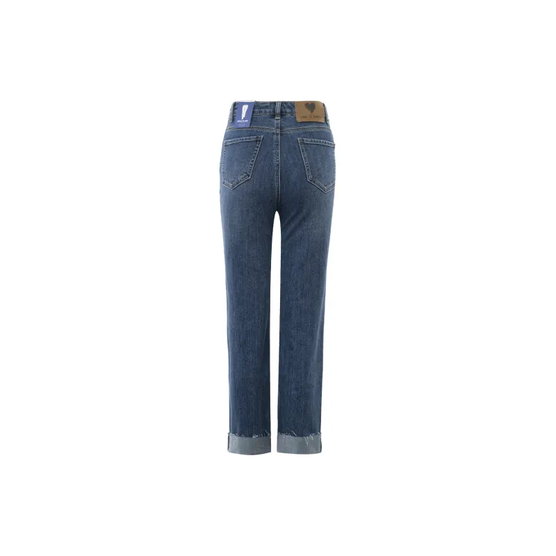 JESSYLINE Jeans Women's Denim Blue-1