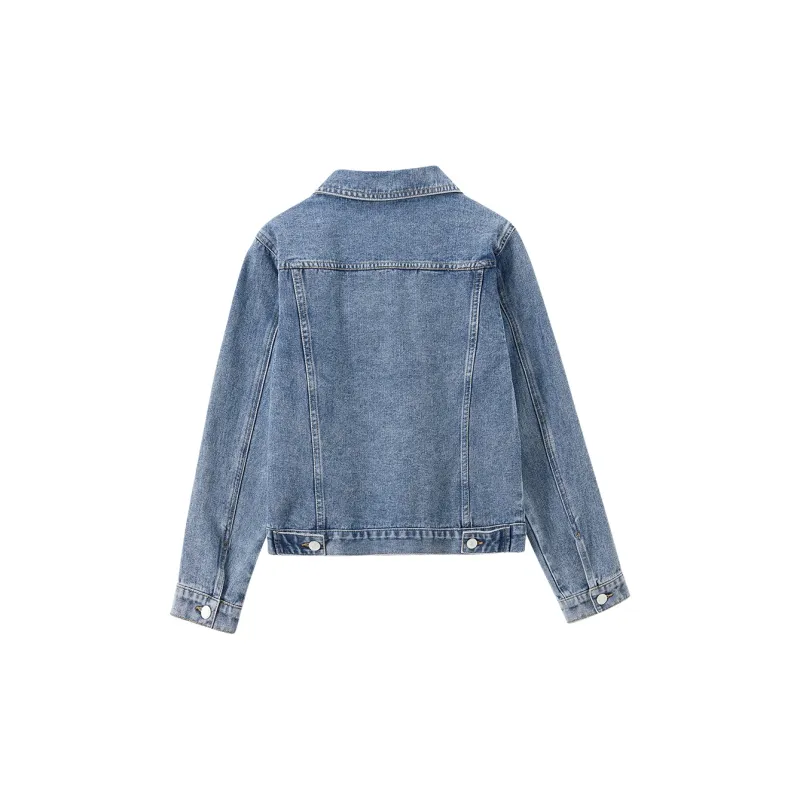 SENTUBILA Denim Jackets Women's-3