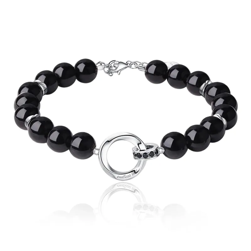 HOLLY RYAN Obsidian Bracelets Unisex-0