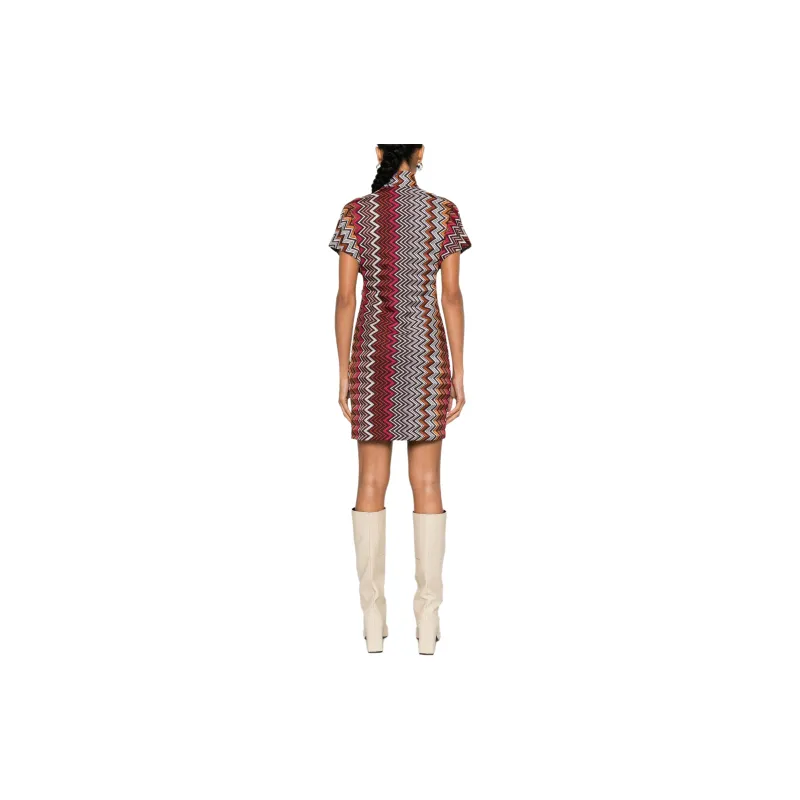 MISSONI Zigzag Mini Dress-2