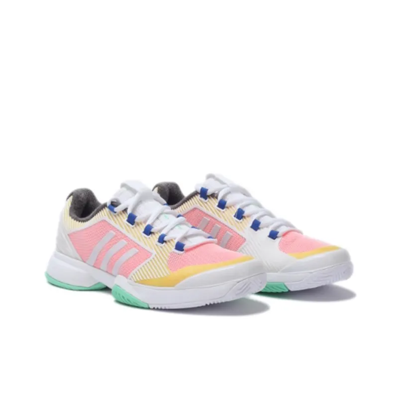 Adidas ASMC Anti-Slip Wear-Resistant Low-Top Tennis Shoes Women's White-1