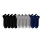 4 Black+4 Gray+2 Navy Blue