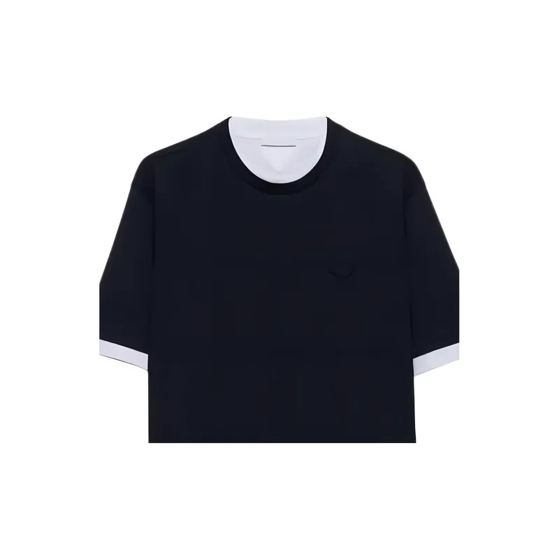 PRADA T Shirt Men's Marine Blue-5