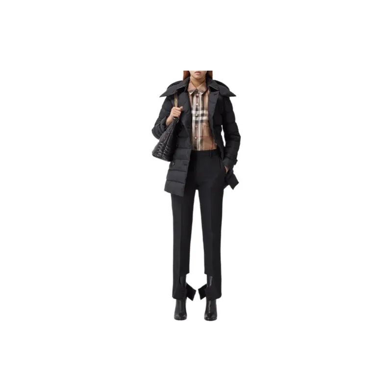 Burberry Detachable hood Padded Coat-1