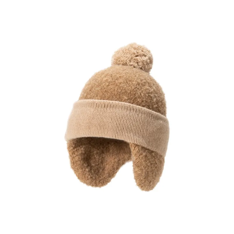 Fancet Studios Contains Sheep Wool Beanies Women's-4