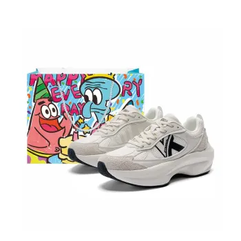 Kappa Capa Back to Back Sports Casual Shoes Lightweight Height Increasing Low Top Chunky Sneakers Unisex