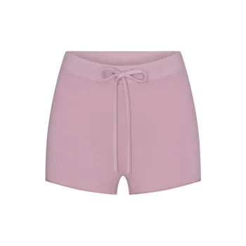 SKIMS FW24 COTTON JERSEY SHORT Boxer Shorts Women's DUSK/Nightfall Color