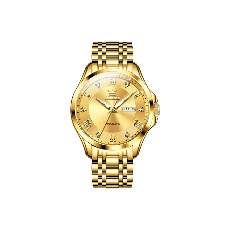 OLEVS Radiant Collection Mechanical Movement Watch Men's Watches White Dial-7