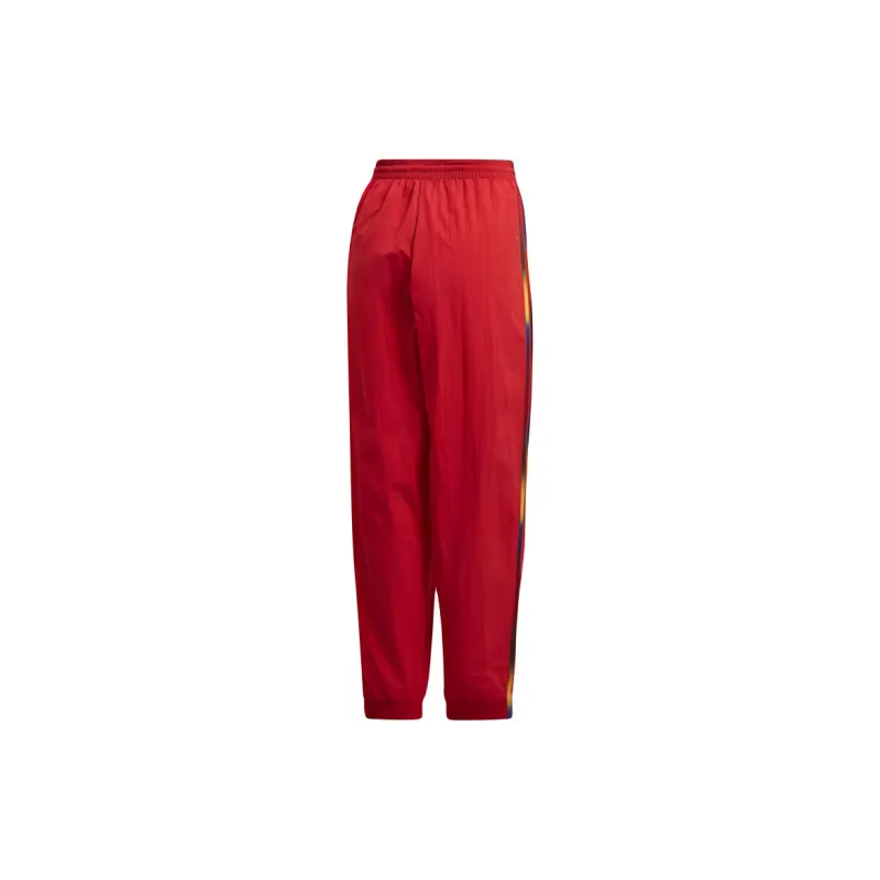 Adidas Originals TRACKPANTS Athletic Trousers Women's Red-1