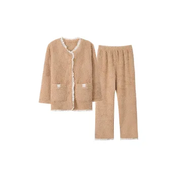MIIOW Pajama Set Women's Light Brown