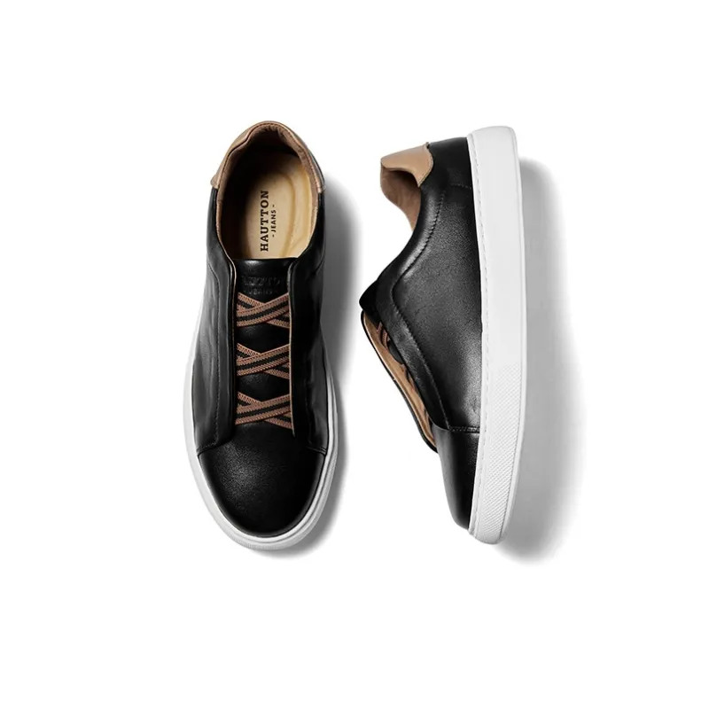 Hautton Jeans Low Top Skateboard Shoes Men's-2