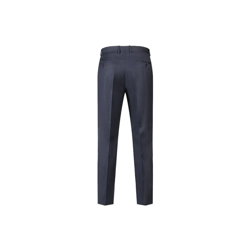 Zegna FW24 Business Suits Men's Dark Blue-5
