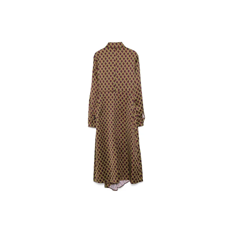 HUGO BOSS Geometric pattern Midi Dress-1