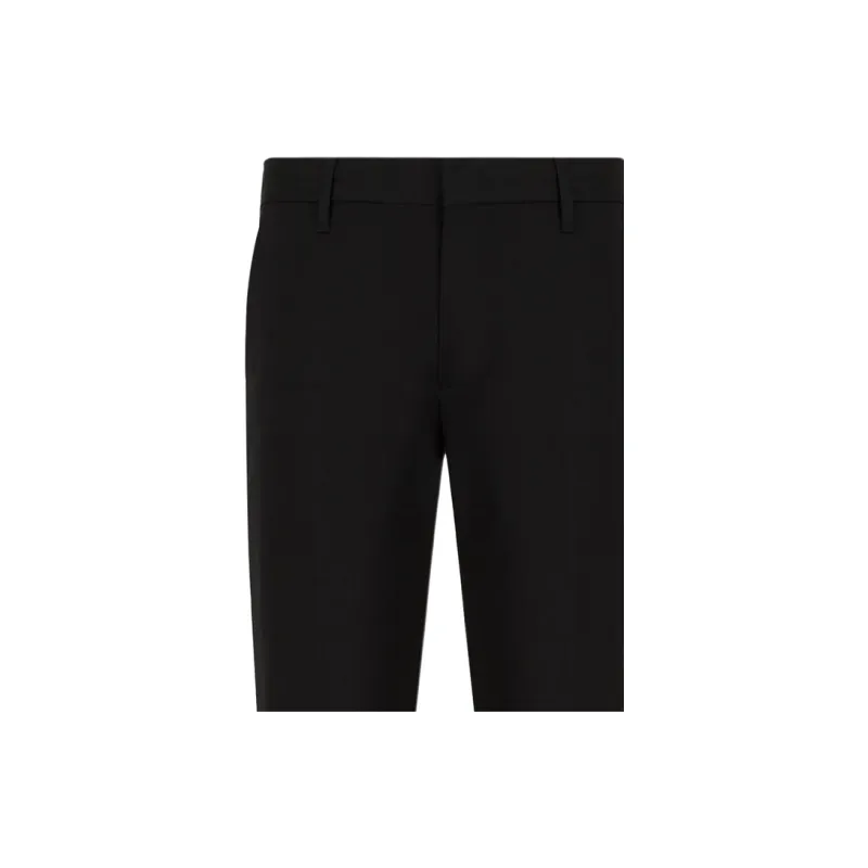 EMPORIO ARMANI Comfort gabardine Chinos-4