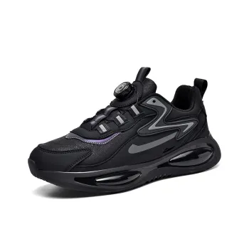 Kuding Wear resistant And Waterproof Low Top Running Shoes Men's Black