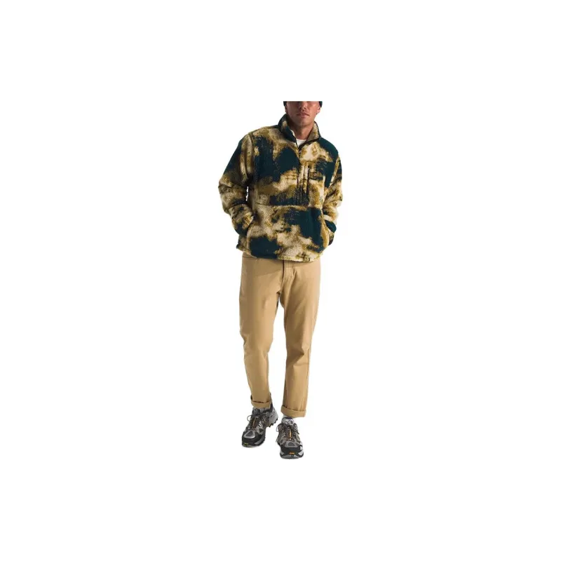 THE NORTH FACE Sweatshirt Men's Midnight Gasoline Bleached Dye Print/Black-4