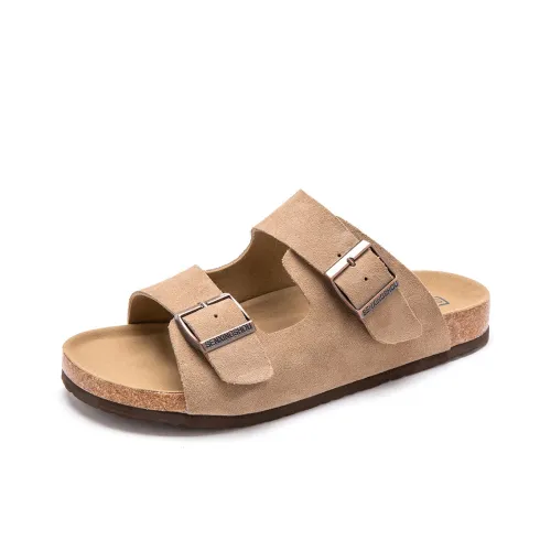 ΛOLUNKΛ Abrasion-Resistant Slide Slippers Men's