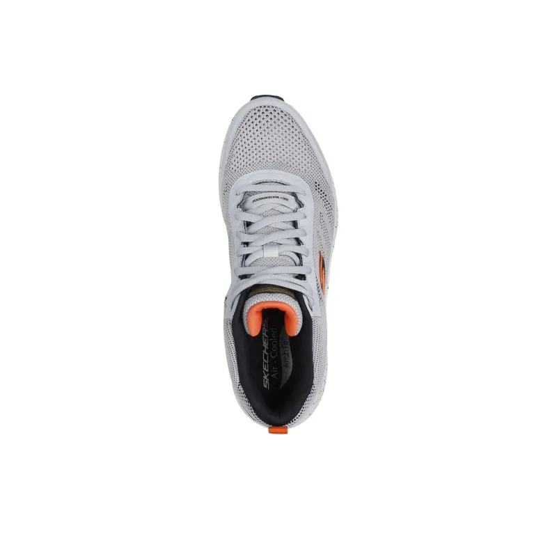 Skechers ARCH FIT 2.0 Anti-Slip And Wear-Resistant Support Mid-Top Casual Shoes Men's Gray-3