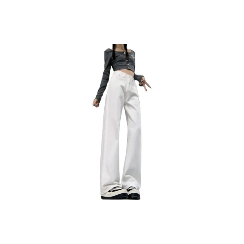 Concubine Zhu Jeans Unisex White-1