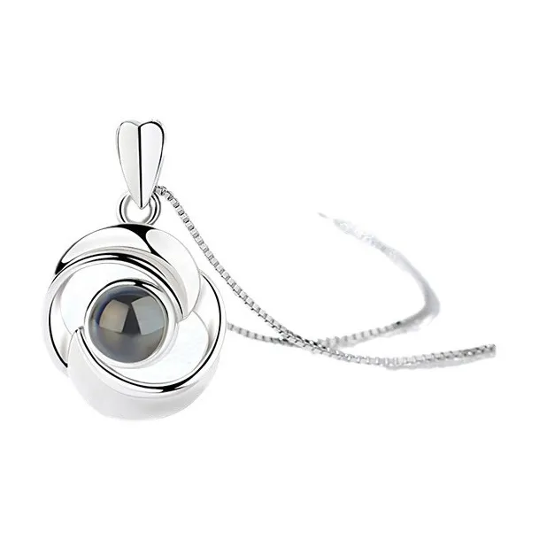 Rui Ge Mei S925 Silver Necklaces Women's-0