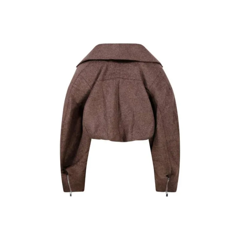 Jacquemus Jackets Coats Women's Brown-1