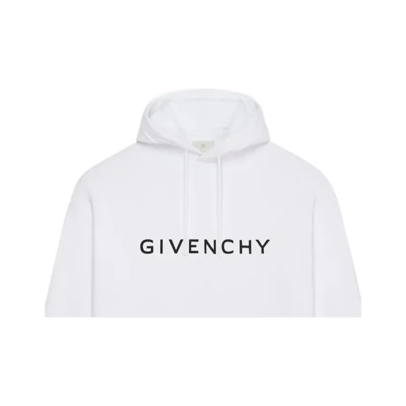 Givenchy Logo print Cotton Hoodie-3