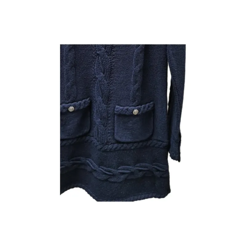 CHANEL FW18 Sweater Women's Dark Blue-1