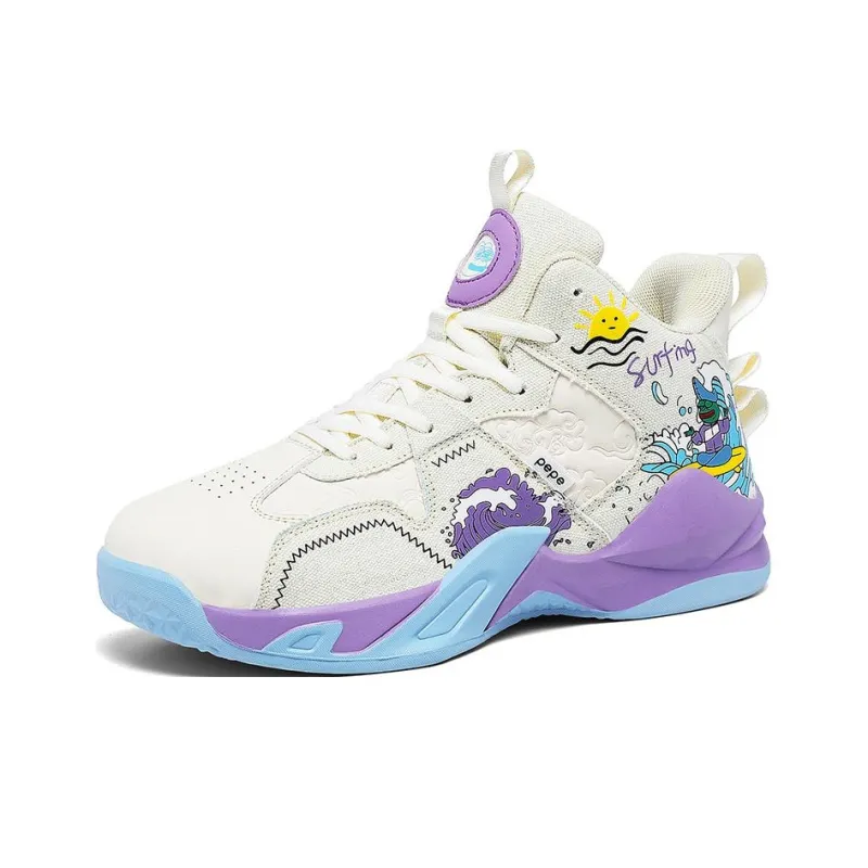 Pepe The Frog Cushioning Anti Slip And Wear Resistant Breathable Coverage Low Top Basketball Shoes Unisex-8