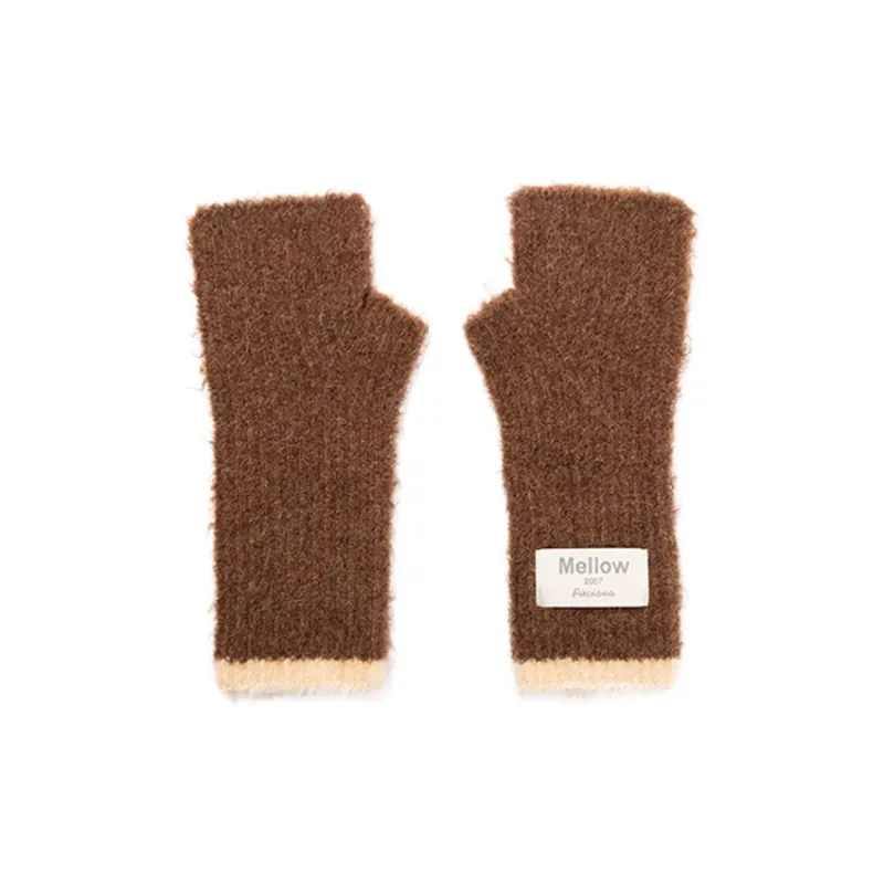 Fancet Studios Alpaca Knit Gloves Women's-5