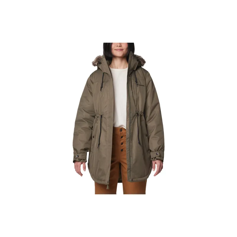 Columbia Suttle Mountain Puffer Jacket Women's Green-1