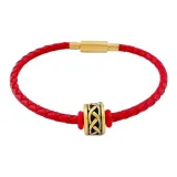 Power Fortune Bead Bracelet, Red String