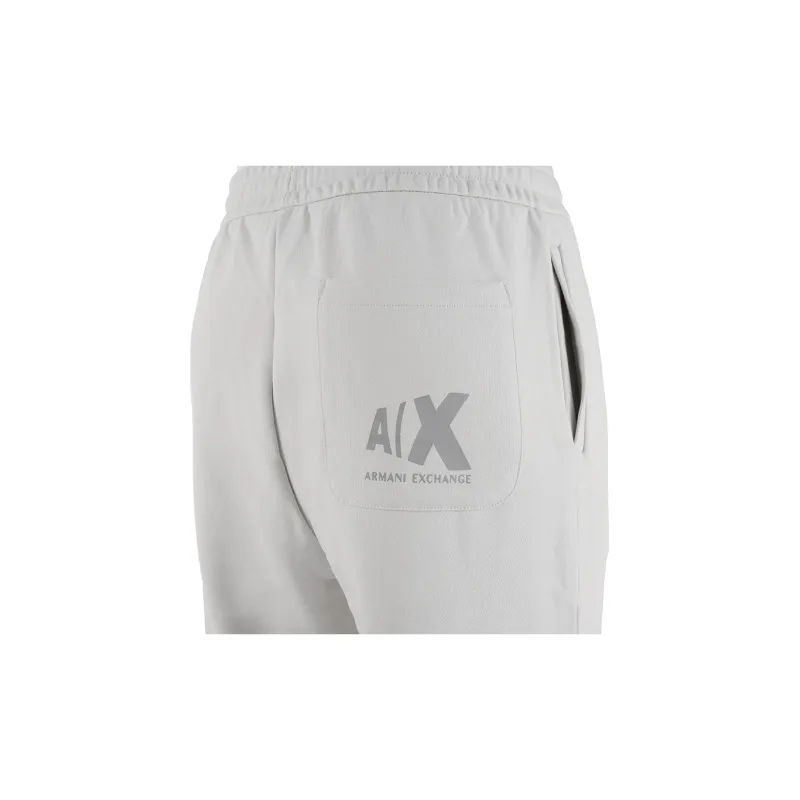 ARMANI EXCHANGEAE SS23 Knitted Sweatpants Men's Light Gray-5
