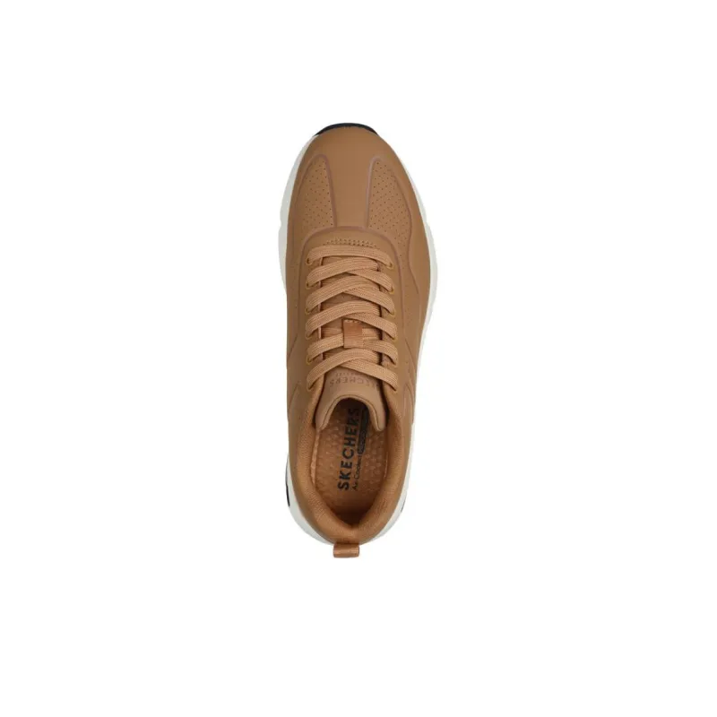 Skechers Street Cushioning Wear-Resistant Low-Top Casual Shoes Men's Brown-3