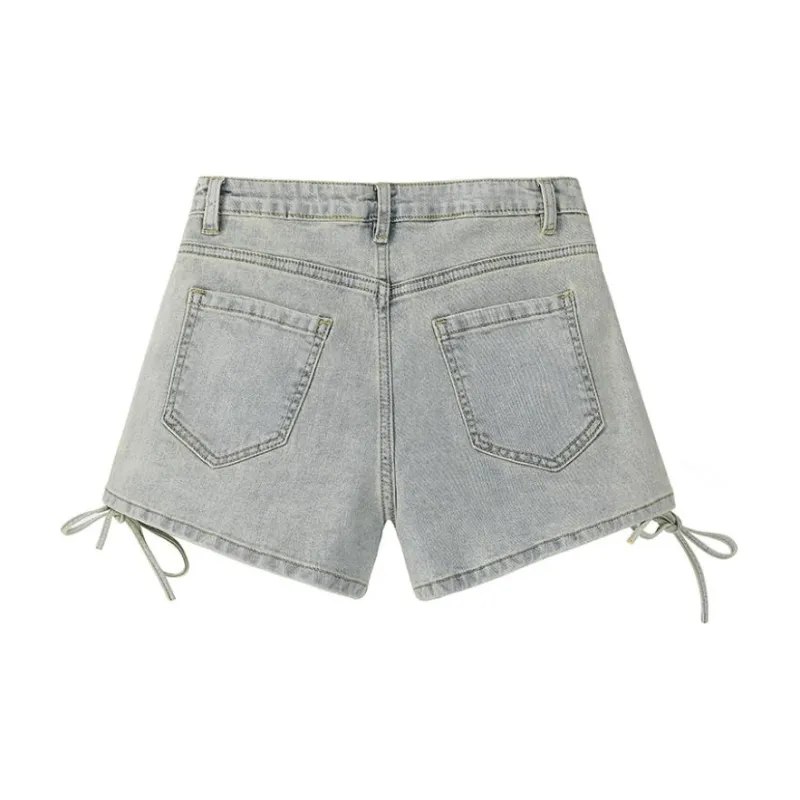 SONGS ALONG Denim Shorts Women's-1