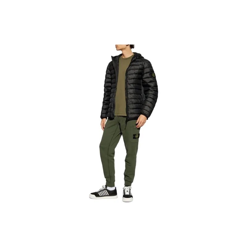 STONE ISLAND Zip Up Quilted Jacket-4