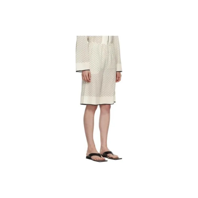 LOW CLASSIC Monogram pattern Knee length Shorts-2