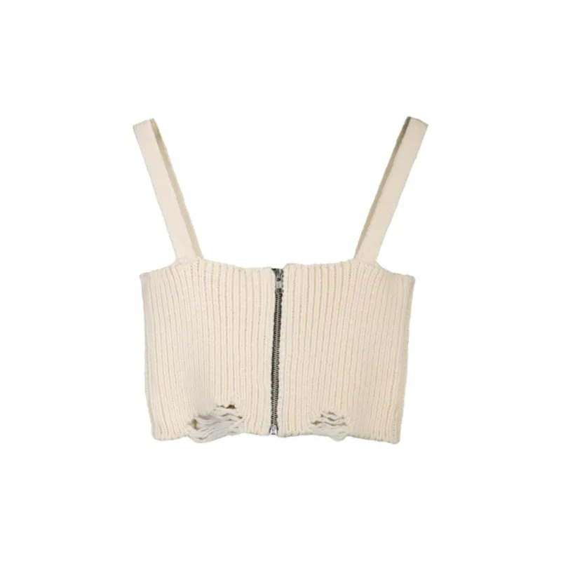 KIMHEKIM Tank Top Women's Beige-1