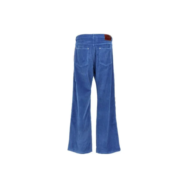 WALES BONNER Casual Pants Men's Blue-1