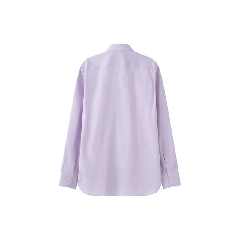 Zegna Long Sleeved Shirt Box Men's Light Smoke Pink-1