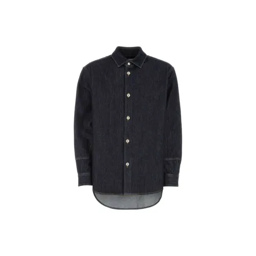 LOEWE Shirts Men Blue