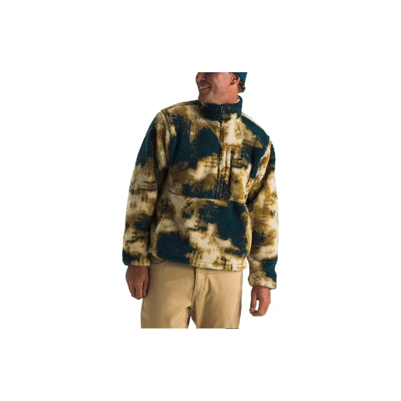 THE NORTH FACE Sweatshirt Men's Midnight Gasoline Bleached Dye Print/Black-1