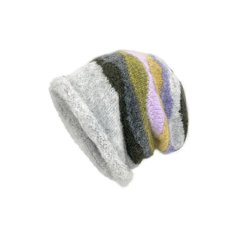 PISHUSHU Acrylic Beanies Women's-2