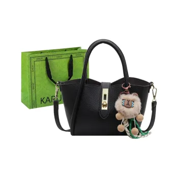 KARUISHA PU One Shoulder Handbags Regular Women's Black Brown Khaki Coffee