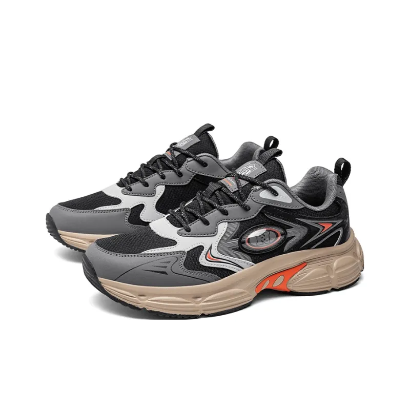 NFL Cushioning, Abrasion Resistant, Lightweight, And Breathable Low Top Casual Running Shoes Men's Black-2