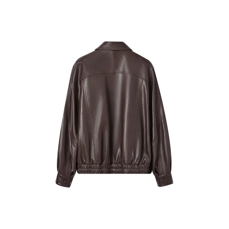 SINBOS Leather Jackets Women's-3