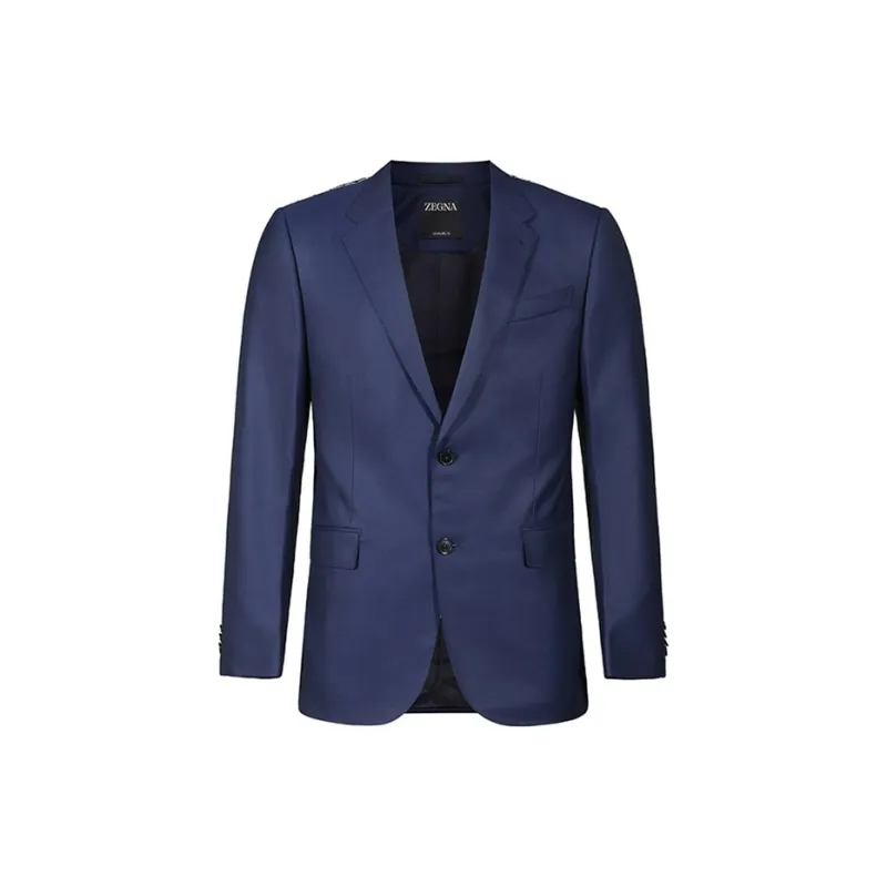 Zegna FW24 Business Suit Men's Dark Blue-1